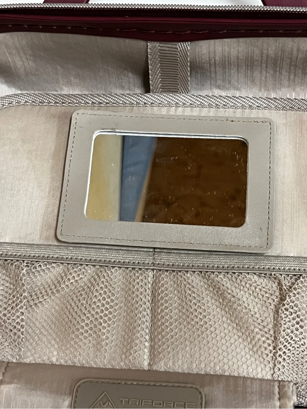 Triforce burgundy Hardside Beauty Case